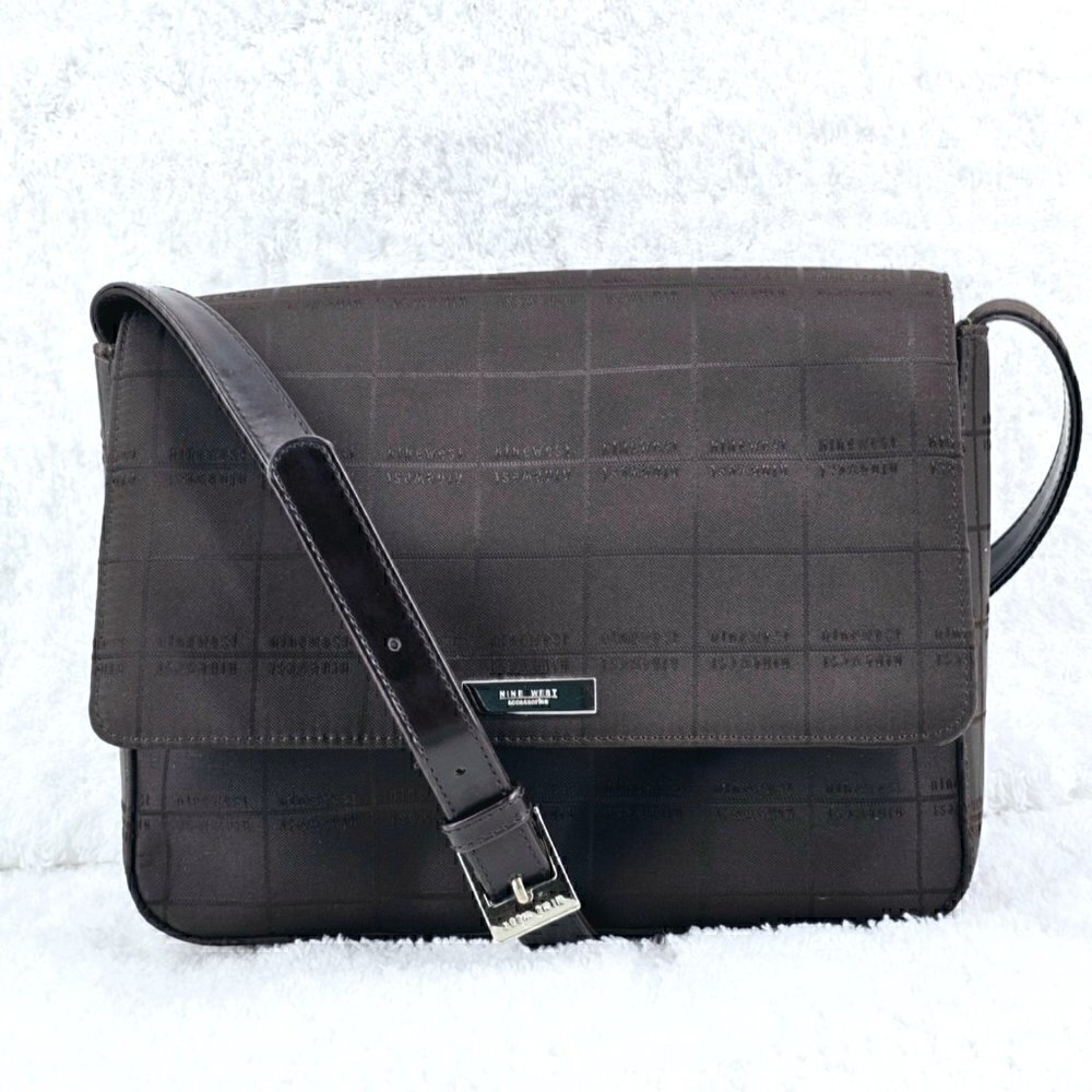Nine West Brown Shoulder Bag Organizer
